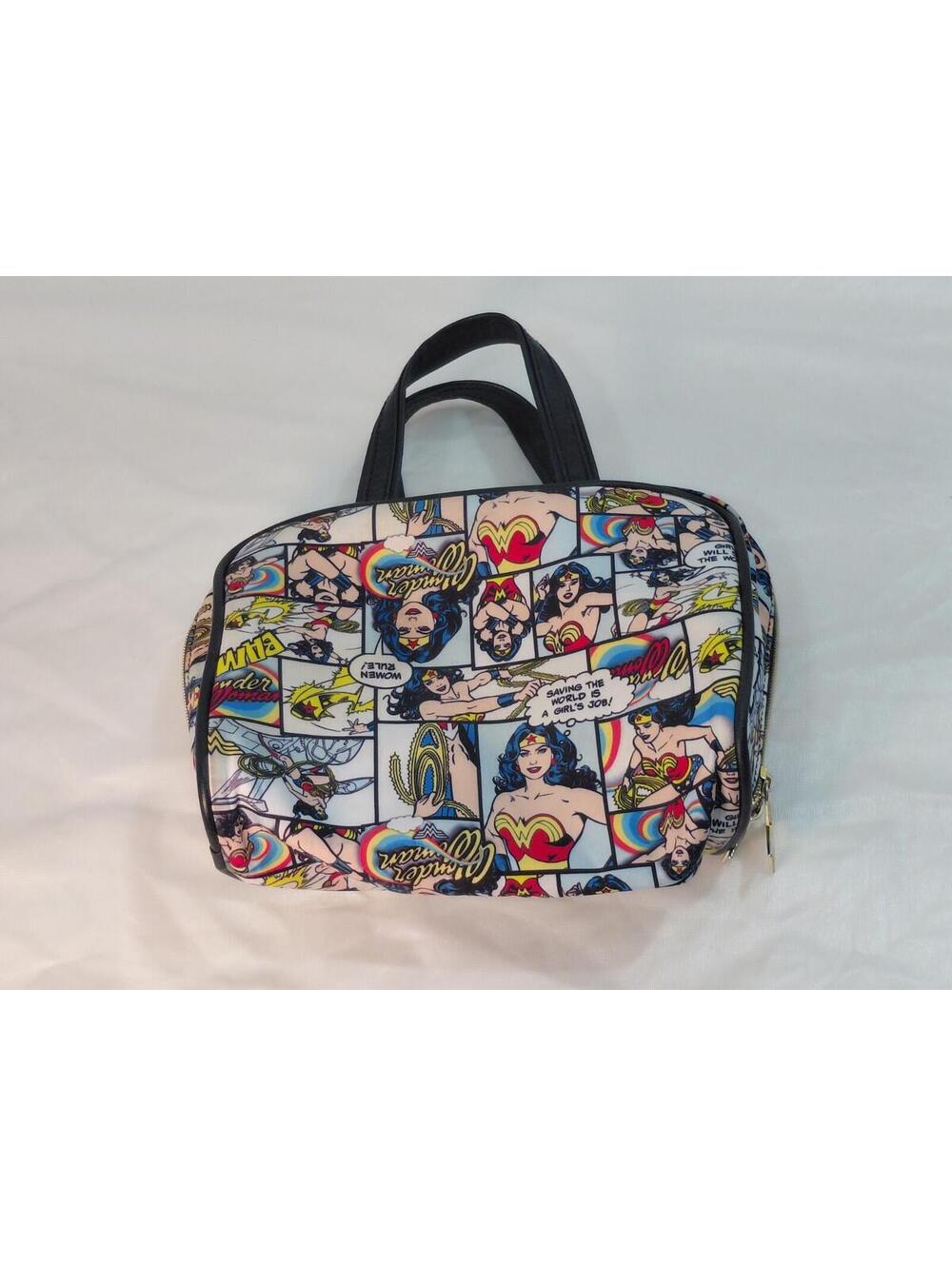 Limited Ed.Wonder Woman CosmeticBag London New York DC Comic